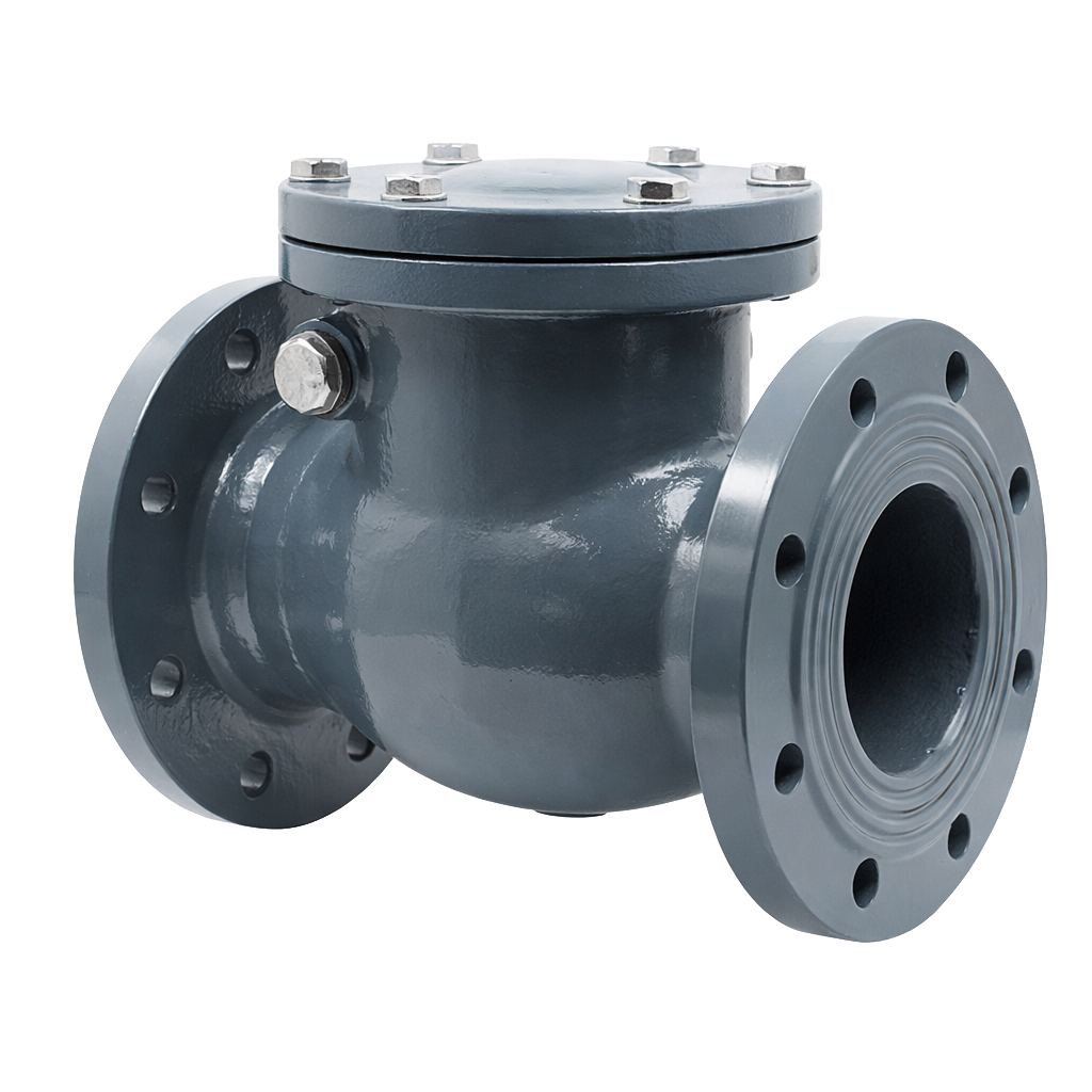 Клапан обратный поворотный 19лс53нж DN 250 PN 16