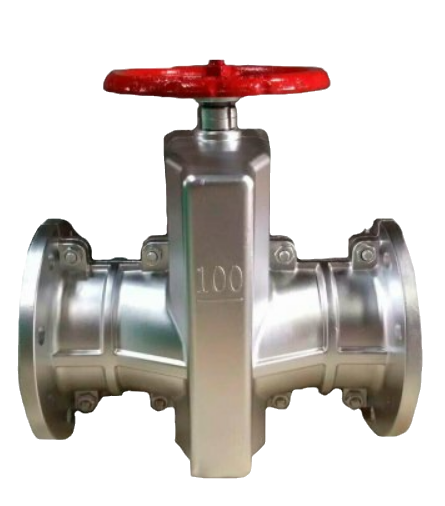 Задвижка шланговая 33а17р DN 200