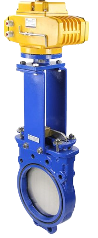 Задвижка шиберная ЗШ.М PN 16 под электропривод