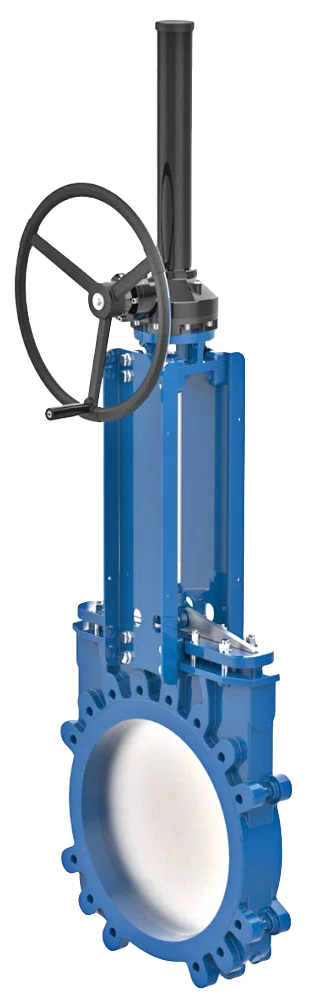 Задвижка шиберная ЗШ.М DN 800 PN 5 с редуктором