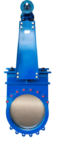Задвижка шиберная ЗШ.М DN 800 PN 16 с редуктором под электропривод